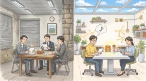 「窓のない部屋」が一番人気の会議室に？人工天窓スカイマジックが実現するオフィス環境改革